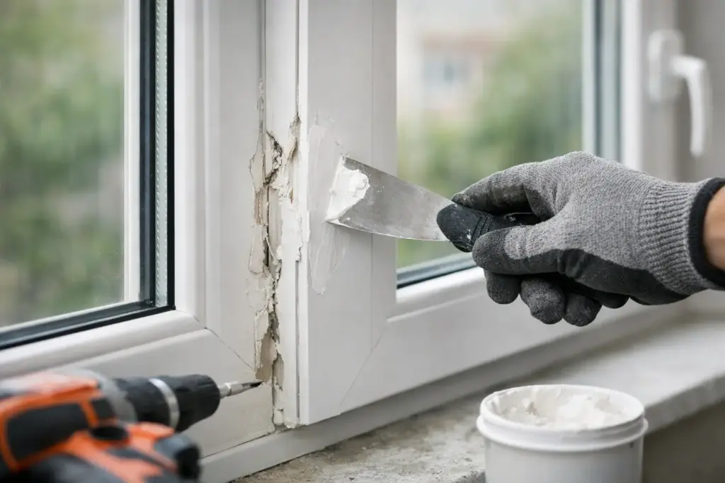 How to Repair uPVC Window Frame Damage