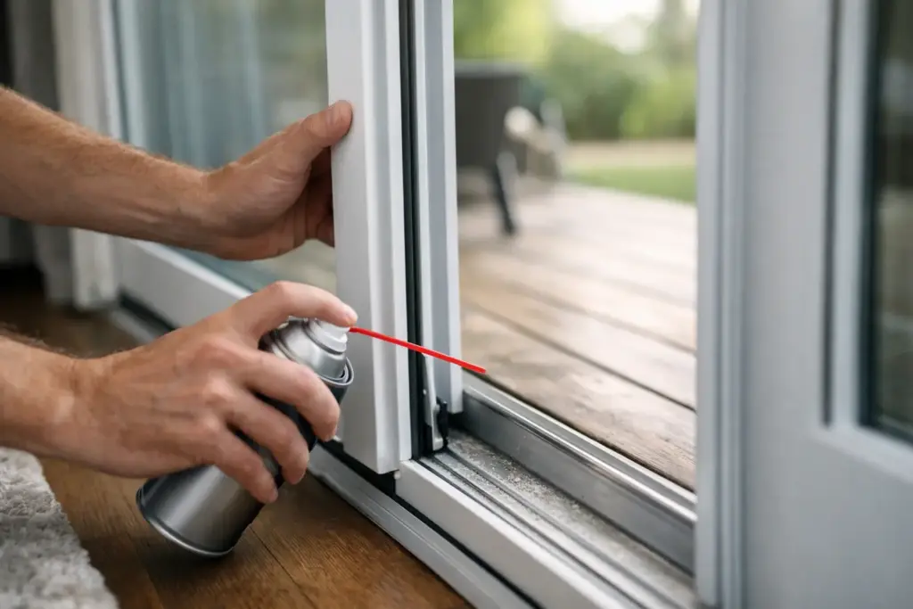 How to Stop Patio Door Sticking